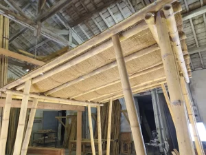 Pergola-bambou-3x3m-toile-de-coco