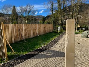Palissade en bambou sur mesure pour particulier ou professionnel