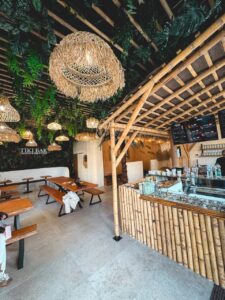 Pergola bambou restaurant