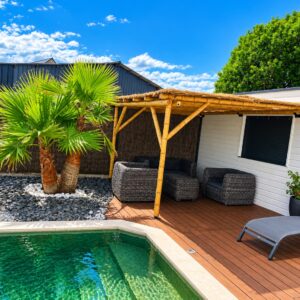 Pergola adossée 4×4