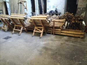 atelier BigBamboo chutes de tiges bambou à vendre en pack